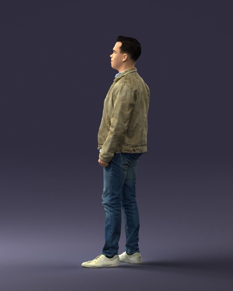 000028 Casual man 0818 3D model_24