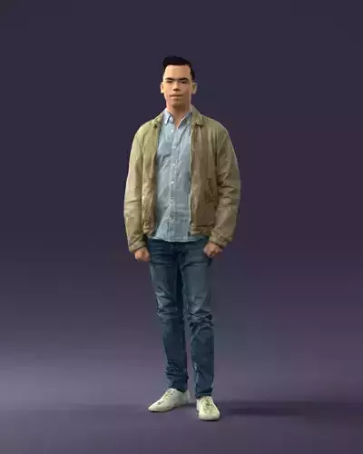 000028 Casual man 0818 3dp