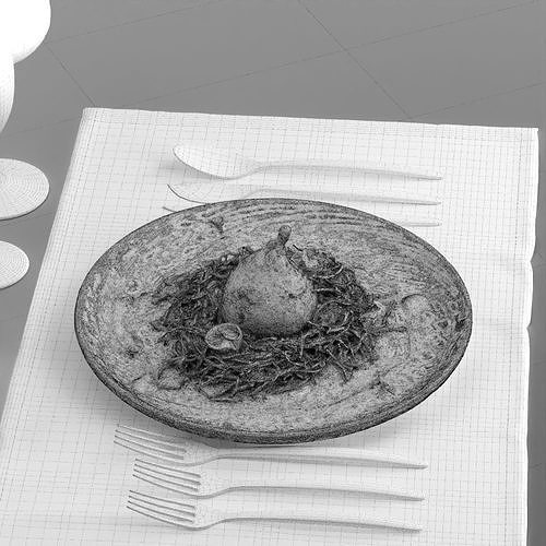 Chicken in bag 0005 3D model 6
