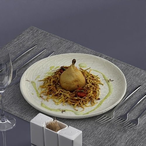 Chicken in bag 0005 3D model 7
