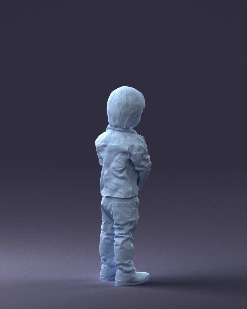 000144 Smiling Young Boy 0702 3D model_16