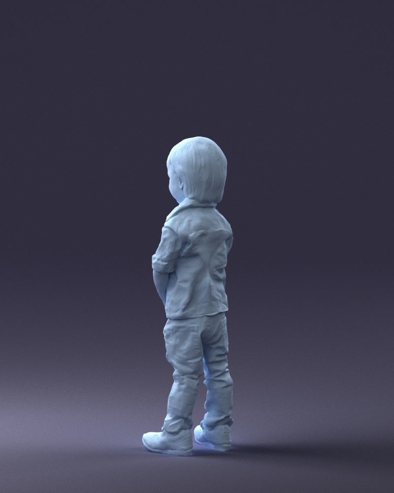 000144 Smiling Young Boy 0702 3D model_22
