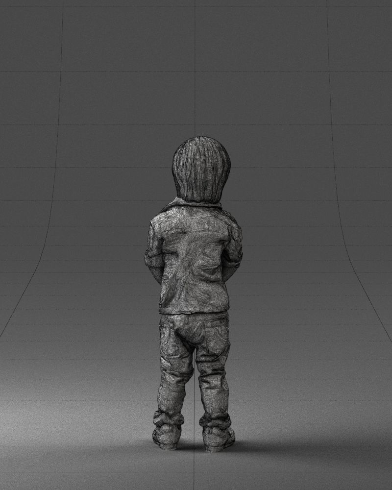000144 Smiling Young Boy 0702 3dp 3D print model_20
