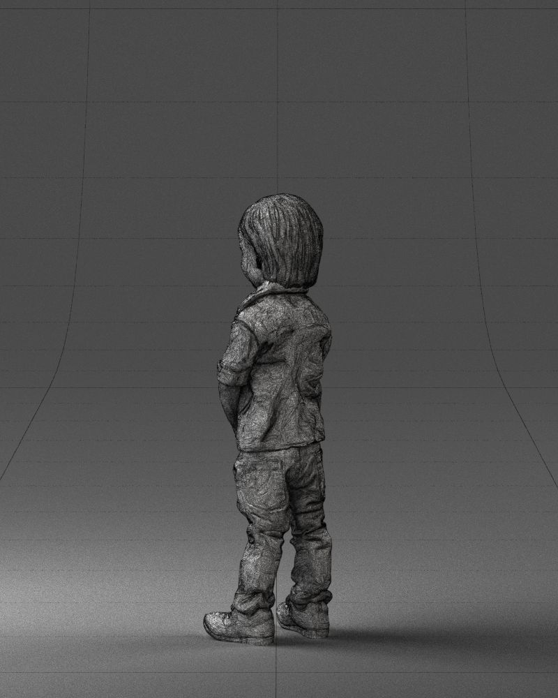 000144 Smiling Young Boy 0702 3dp 3D print model_23
