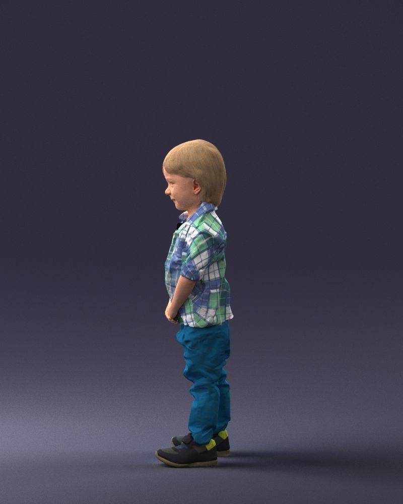 000144 Smiling Young Boy 0702 3dp 3D print model_24