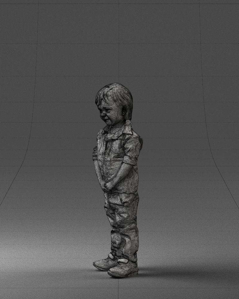 000144 Smiling Young Boy 0702 3dp 3D print model_29
