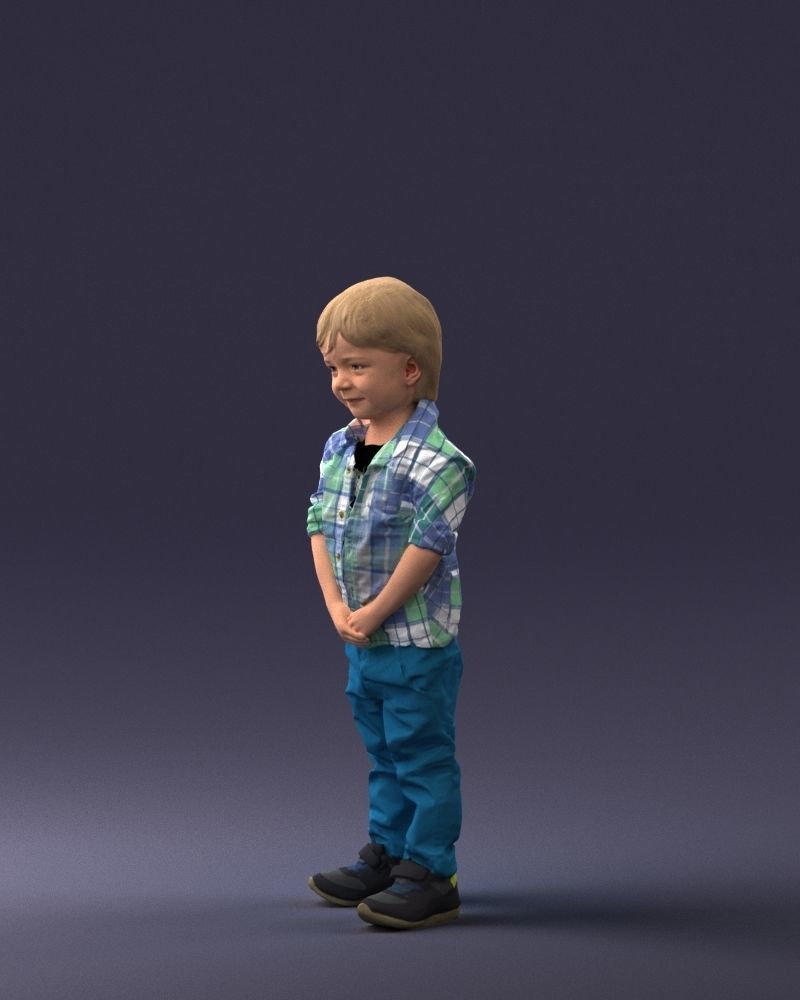 000144 Smiling Young Boy 0702 3dp 3D print model_27