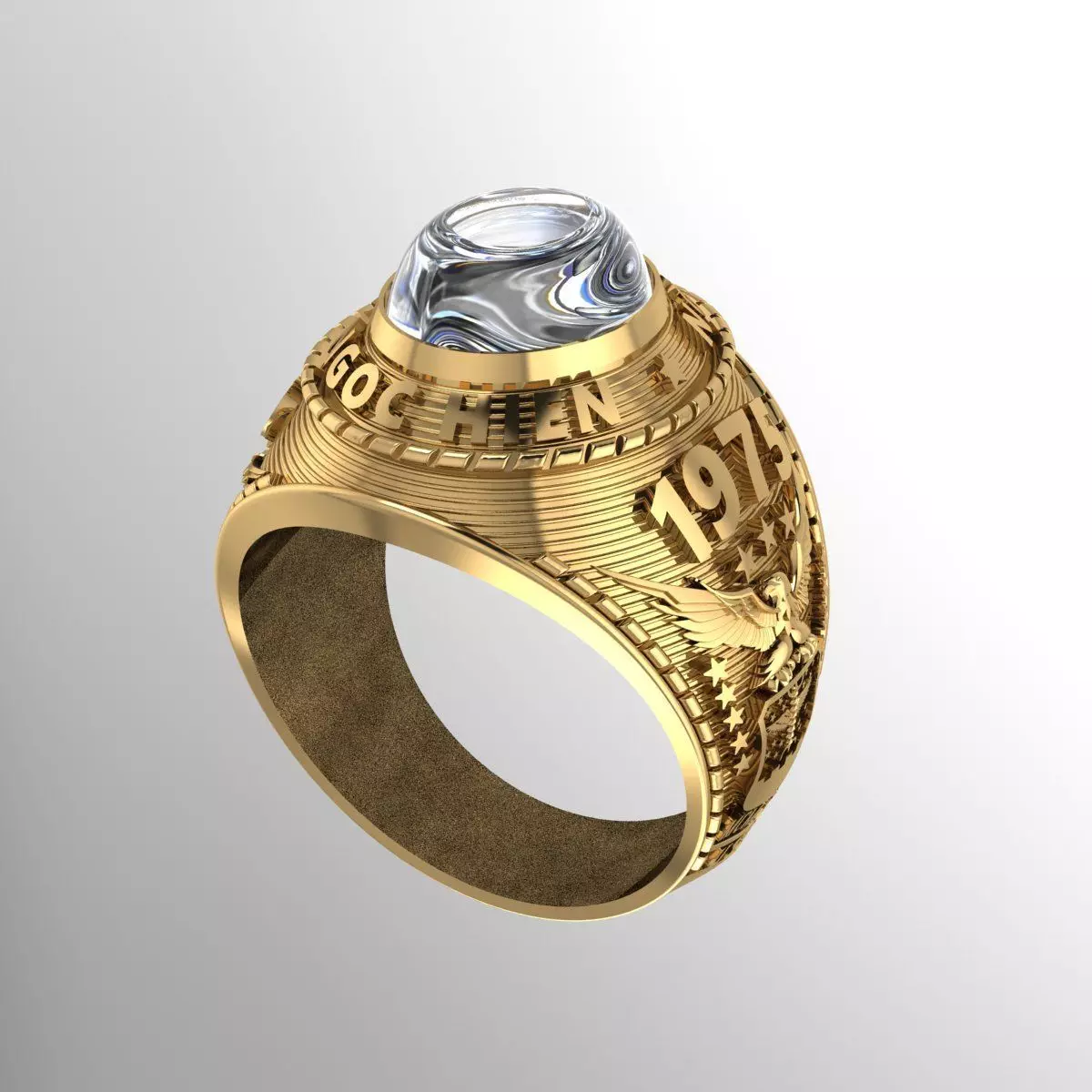 Ring 147  3D print model_0