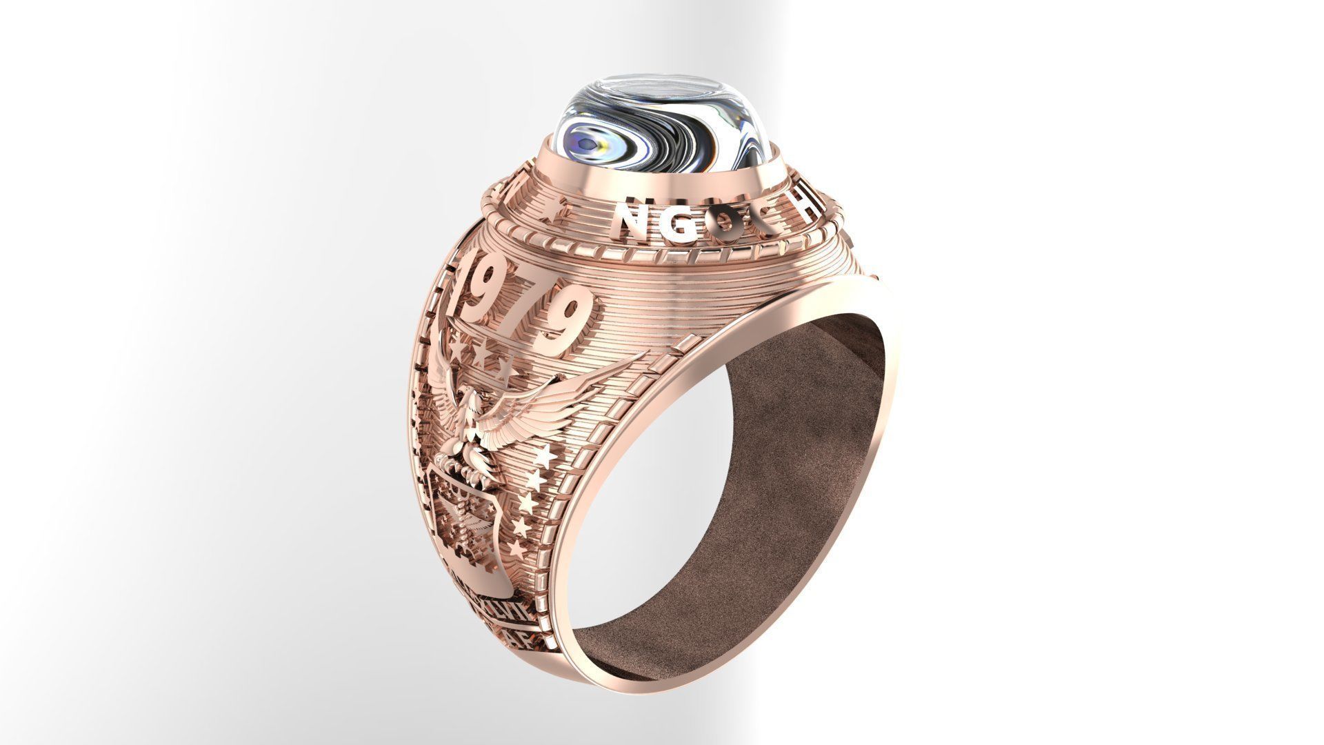 Ring 147  3D print model_10