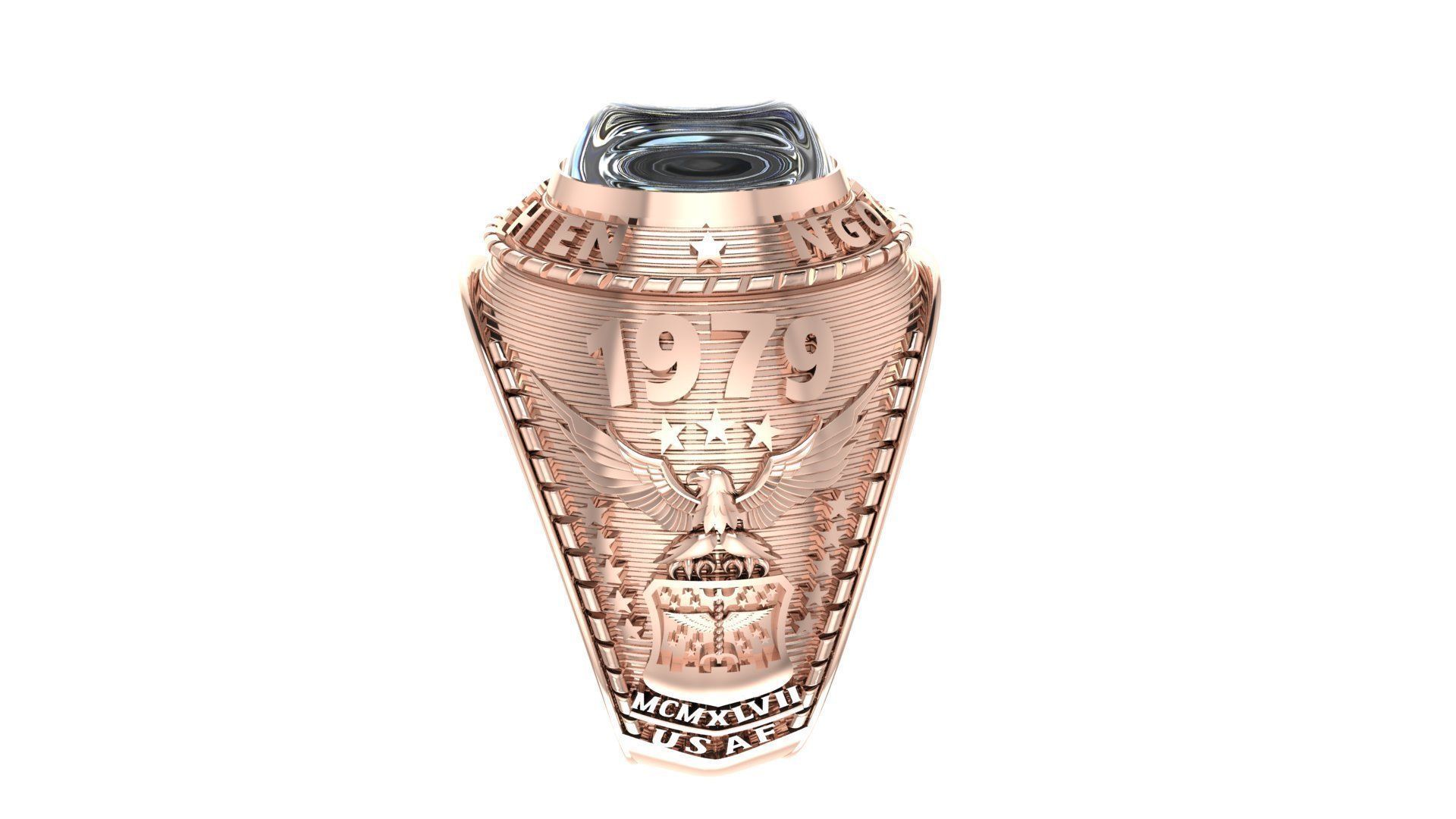 Ring 147  3D print model_9