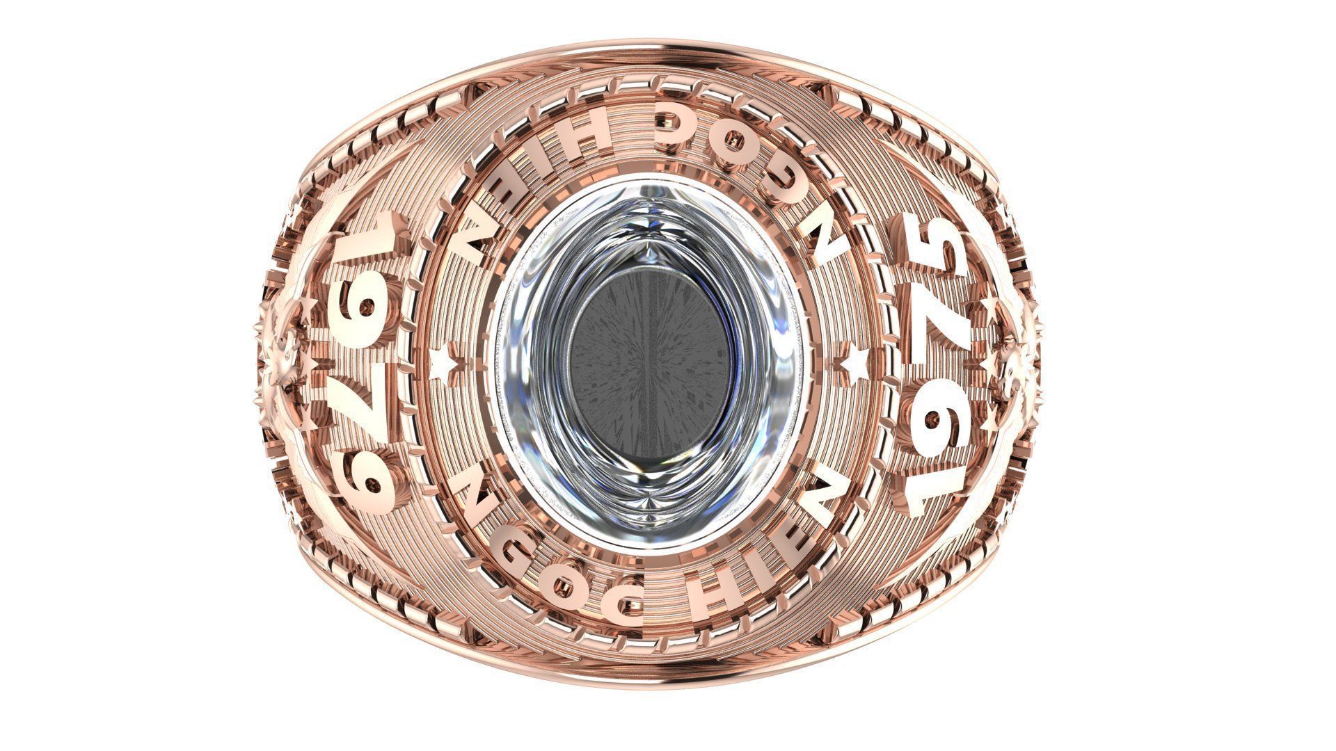 Ring 147  3D print model_1