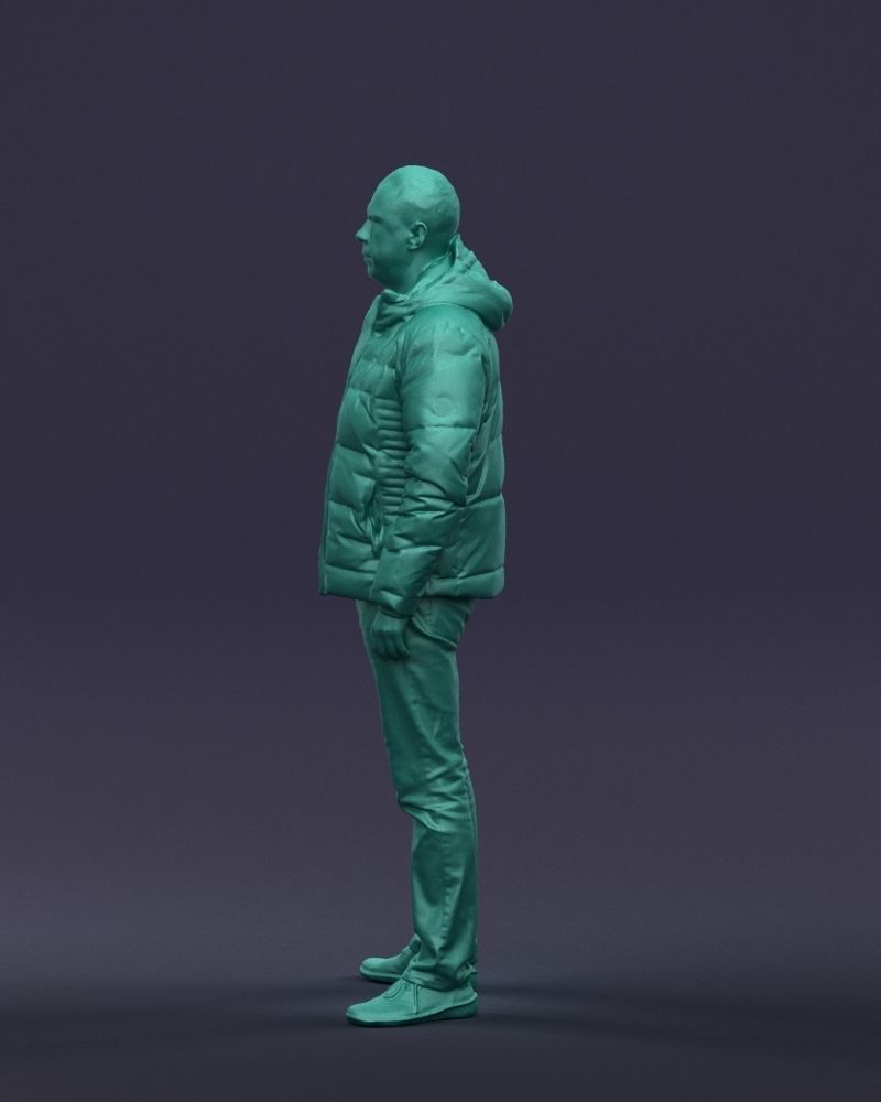 Cool jacket man 0399 3D Print Ready 3D print model_28