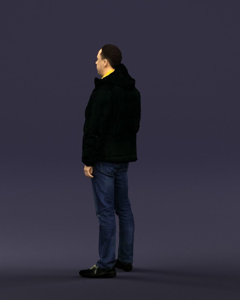 Cool jacket man 0399 3D Print Ready 3D print model_24