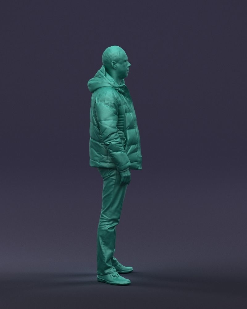 Cool jacket man 0399 3D Print Ready 3D print model_10
