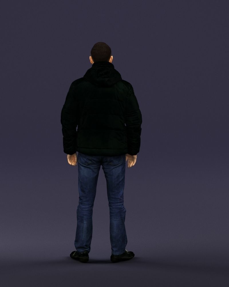 Cool jacket man 0399 3D Print Ready 3D print model_18