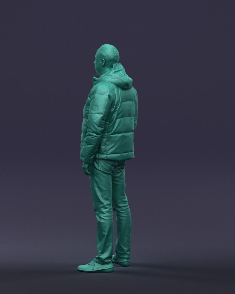 Cool jacket man 0399 3D Print Ready 3D print model_25