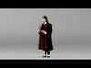 000282 Wizard with Wand and Book 0730 3D model_1