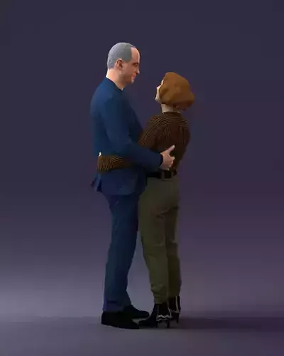 000101 Elderly Couple Embracing 0105