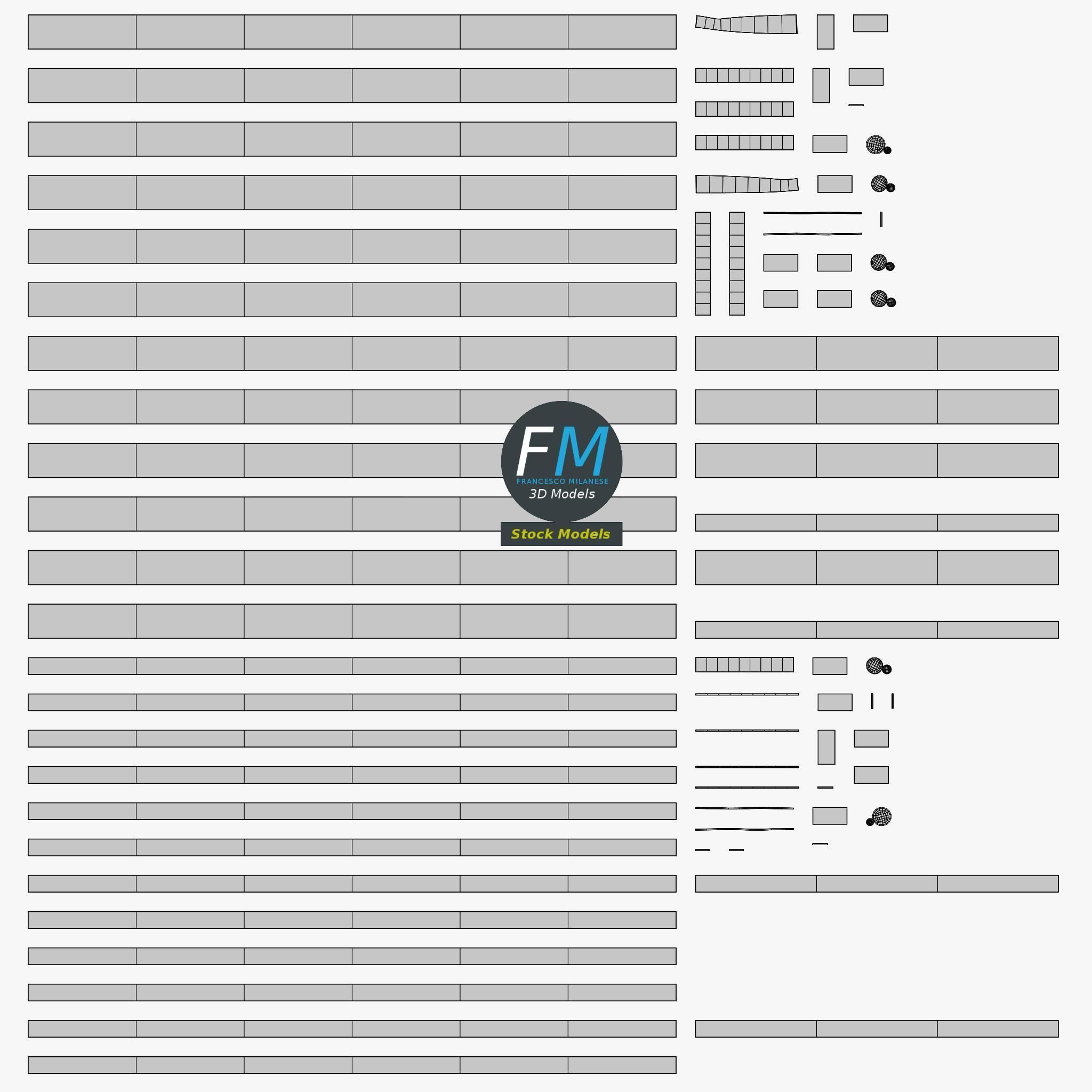 Trestle support 1 3D model_11