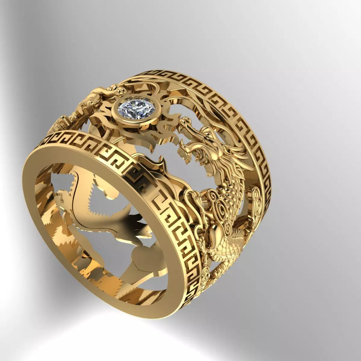 Ring 154 3D print model