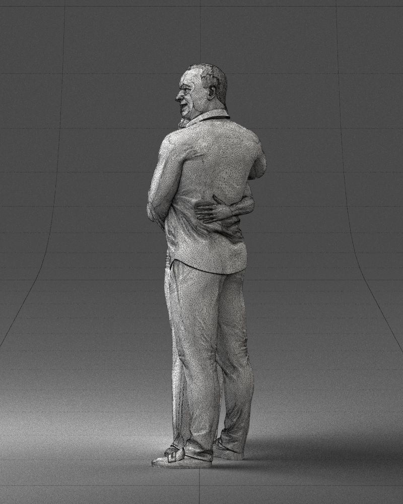 000093 Happy Couple 1120 3dp 3D print model_29