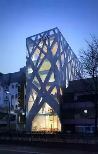 Spacious Office Building Scene 3D model