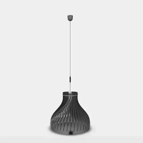 Suspension Volupte XL by lairial luminaire bordeaux Free 3D model