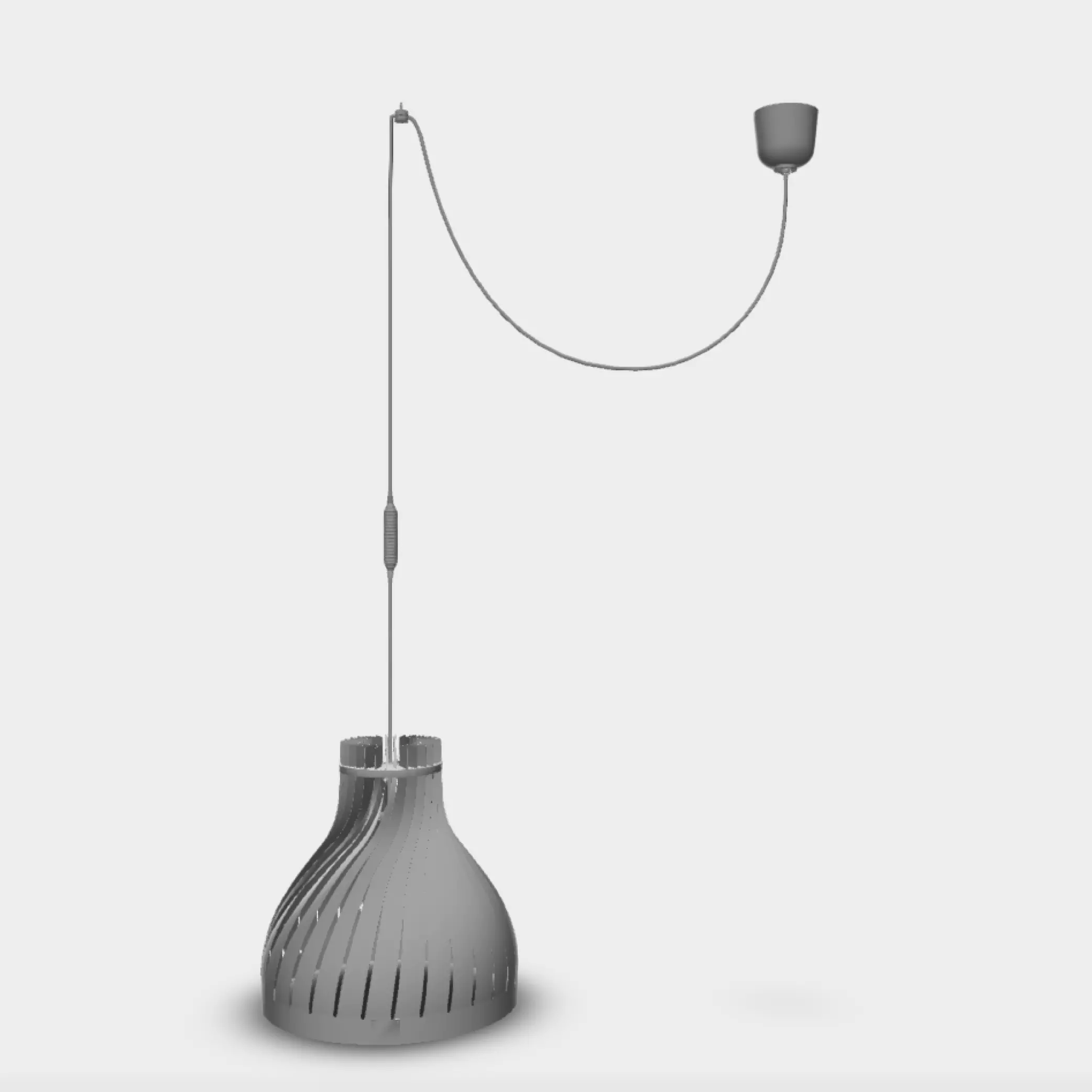 Lustre decentre Volupte M by lairial luminaire bordeaux Free 3D model