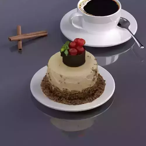 Dessert 0007 3D model