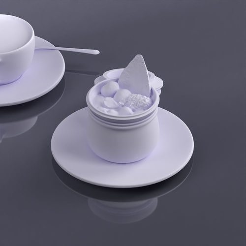 Dessert 0010 3D model 5