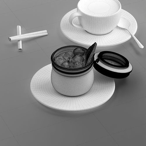 Dessert 0010 3D model 3