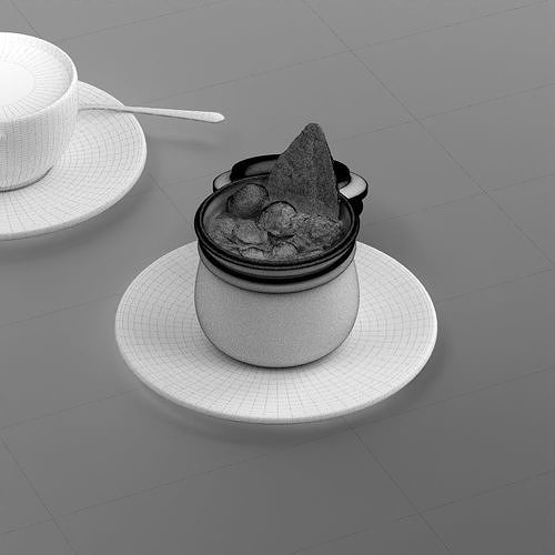 Dessert 0010 3D model 6