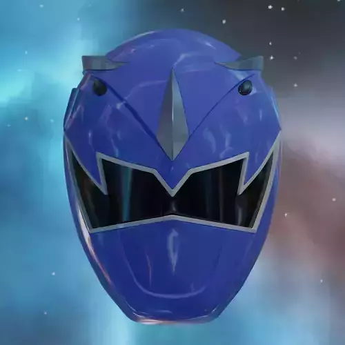 Dino Thunder Blue Ranger Helmet 3D print model