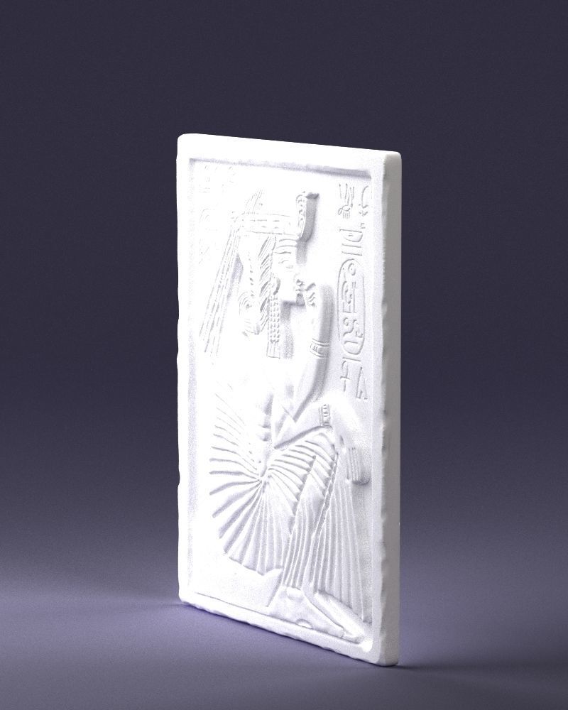 Egyptian tablet 0037 3D Print Ready 3D print model_26