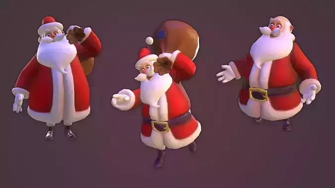 Santa Claus 3D model