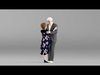 000279 Realistic Elderly Couple Embracing 0709 3D model_1