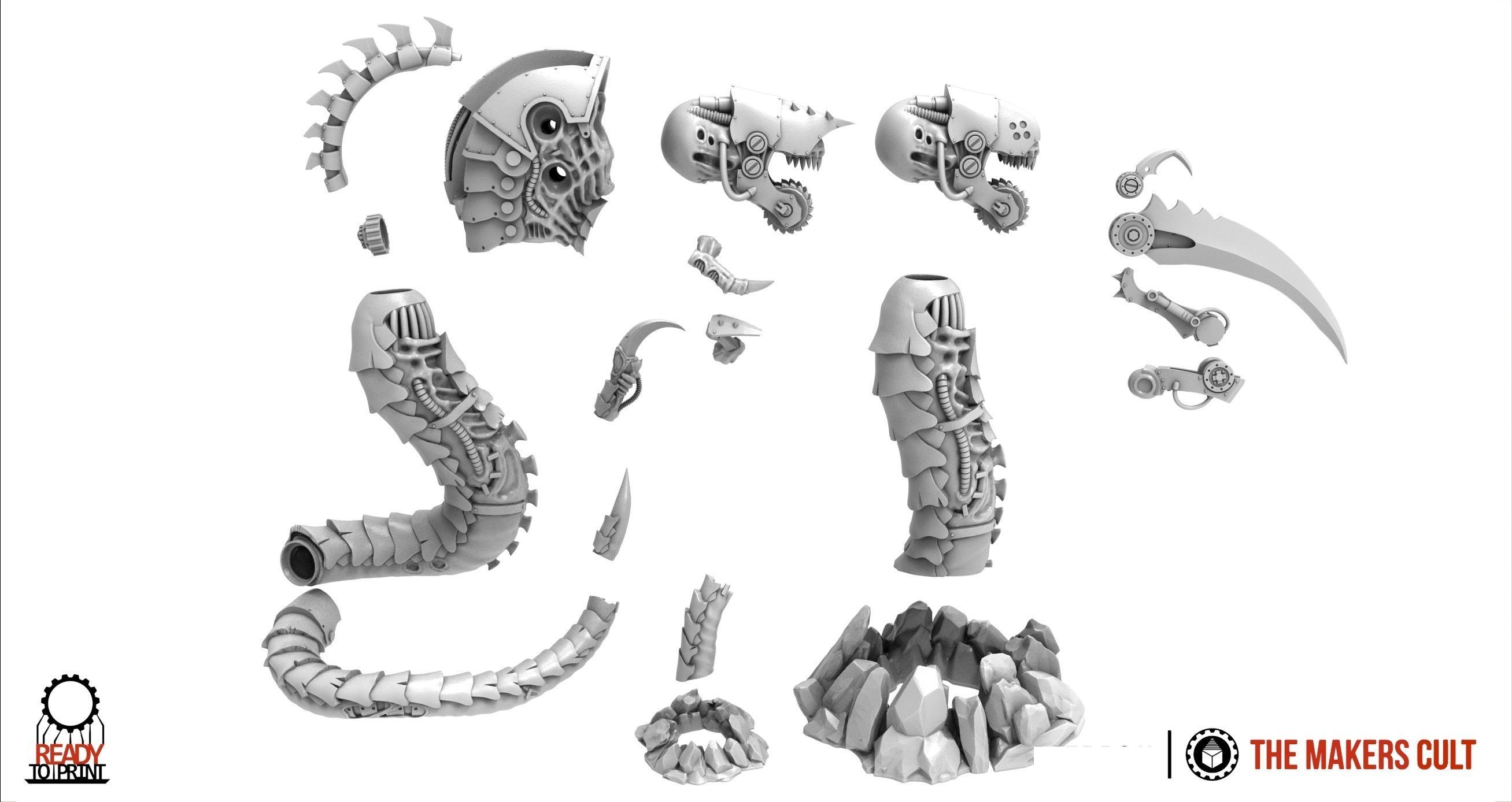 Iron Hive - Subterrax 3D print model_4