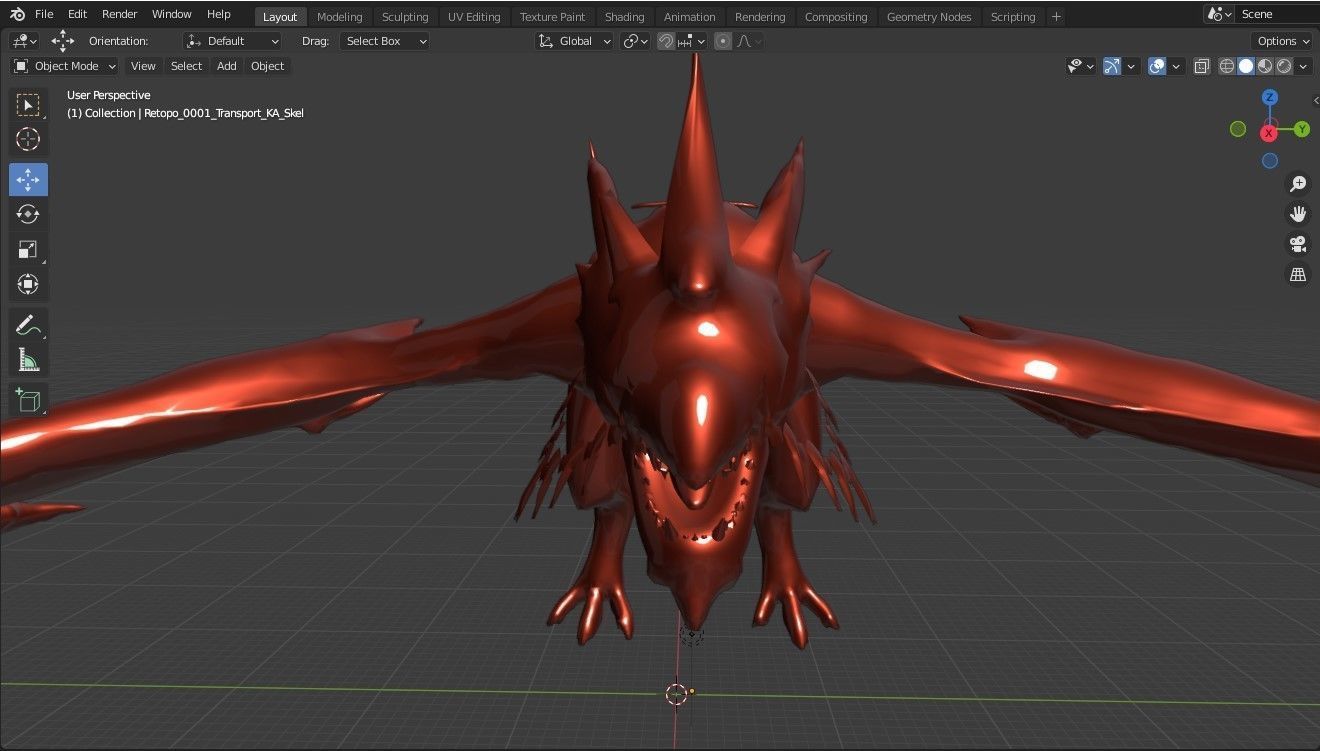 Best Dorgan For Your Game And Animation Low-poly 3D model_3