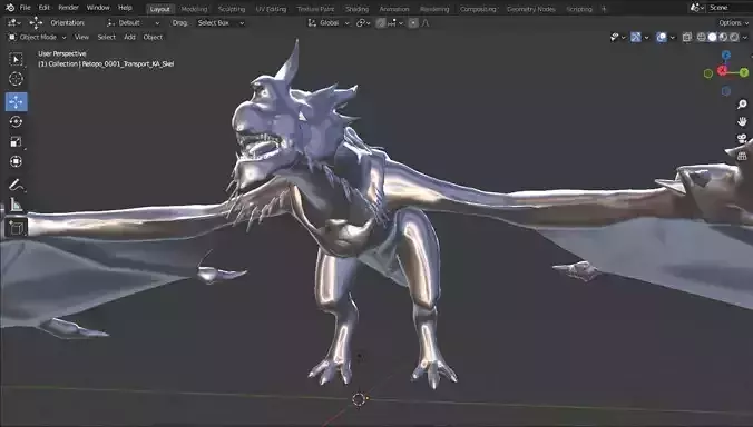 Best Dorgan For Your Game And Animation Low-poly 3D model