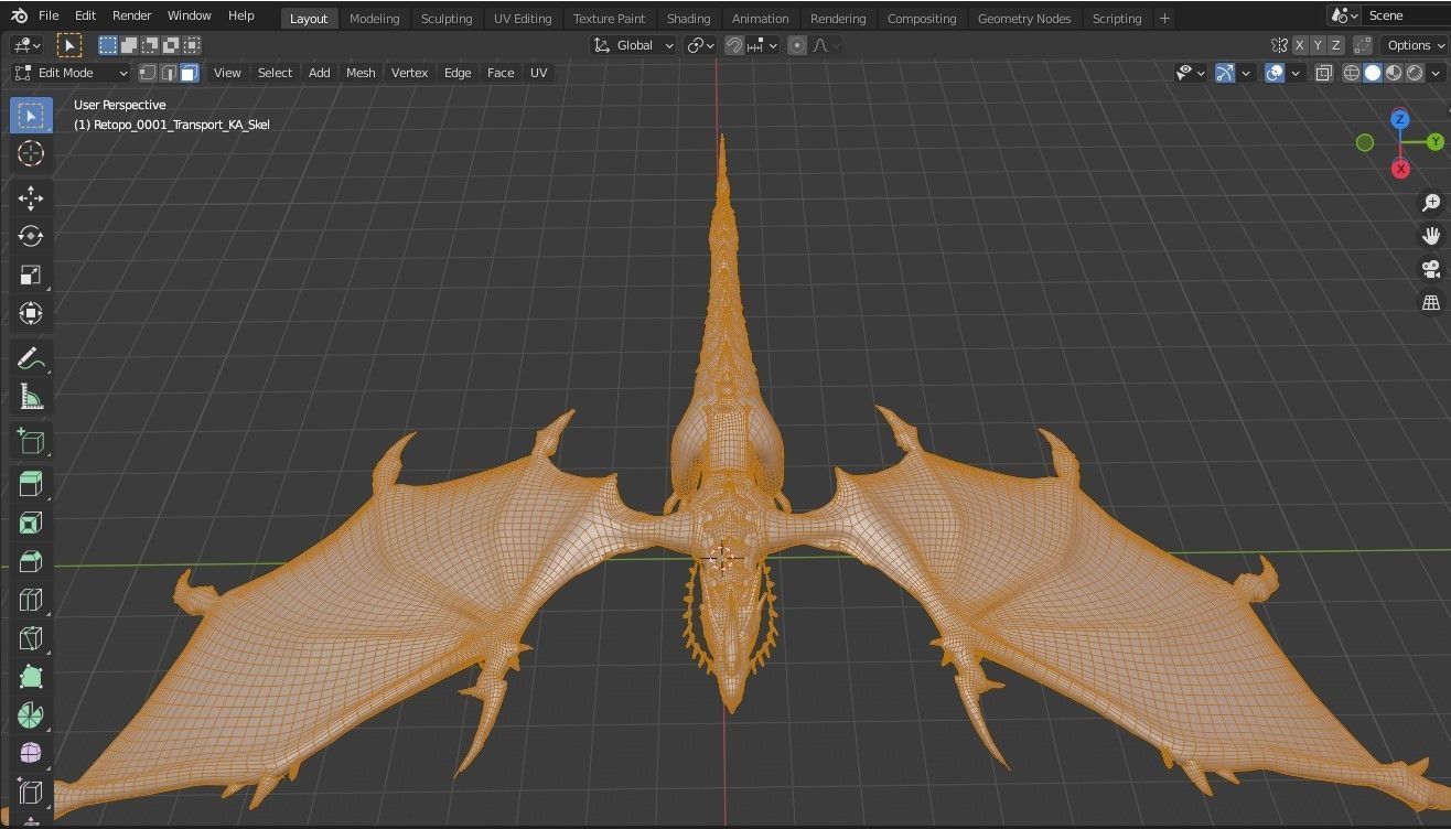 Best Dorgan For Your Game And Animation Low-poly 3D model_17