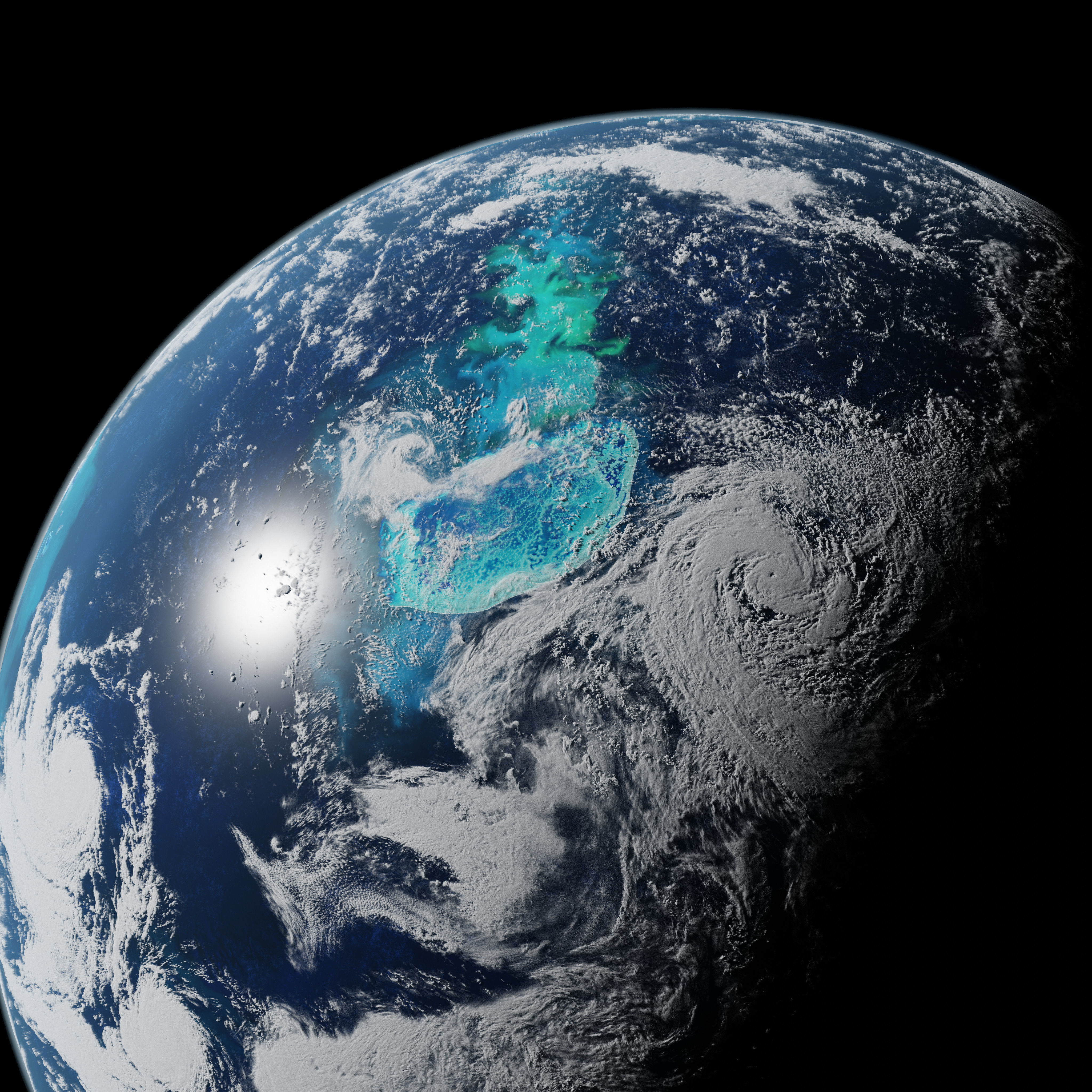 Oceanic Planet 05 - 4k Free 3D model_11