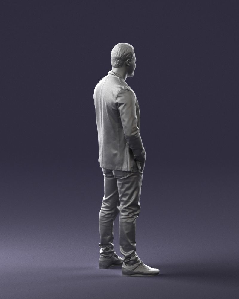 Emin in tracksuit 0472 3D Print Ready 3D print model_25