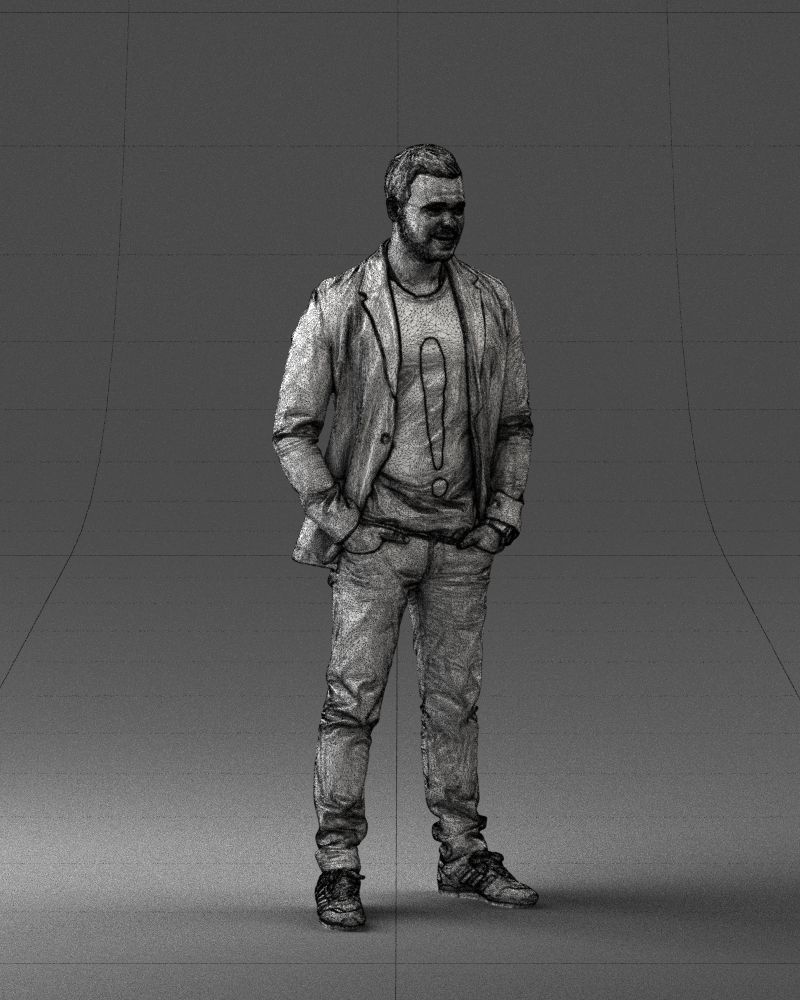 Emin in tracksuit 0472 3D Print Ready 3D print model_35