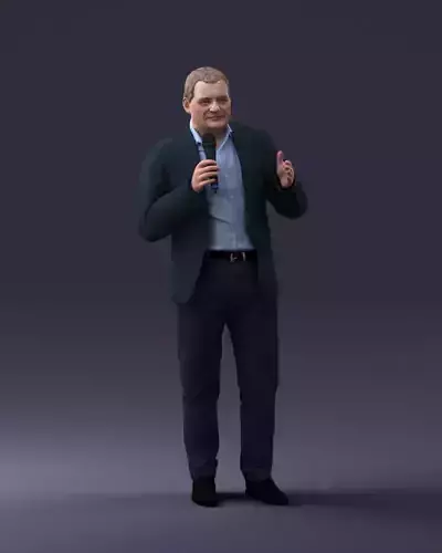 000038 Event leader 1024 3D model