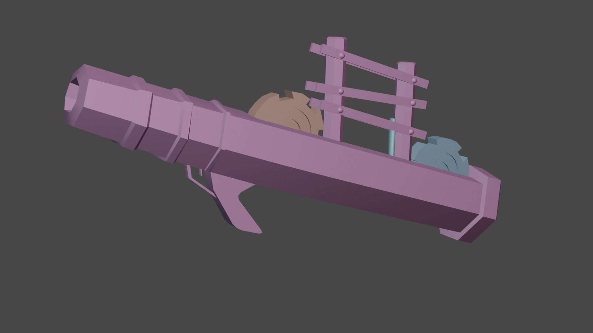 Junkyard-Weapon Pack - 3D Game-ready assets Low-poly 3D model_3