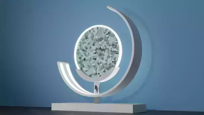 Minimalistic Lamp 3D model