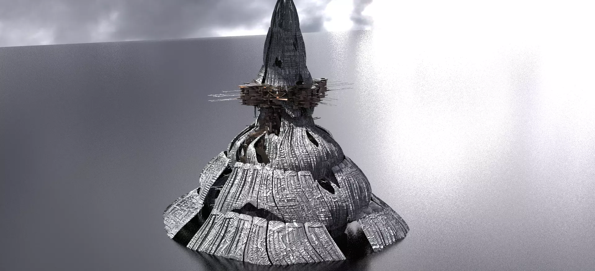 Fusion City Space 1  3D model_0