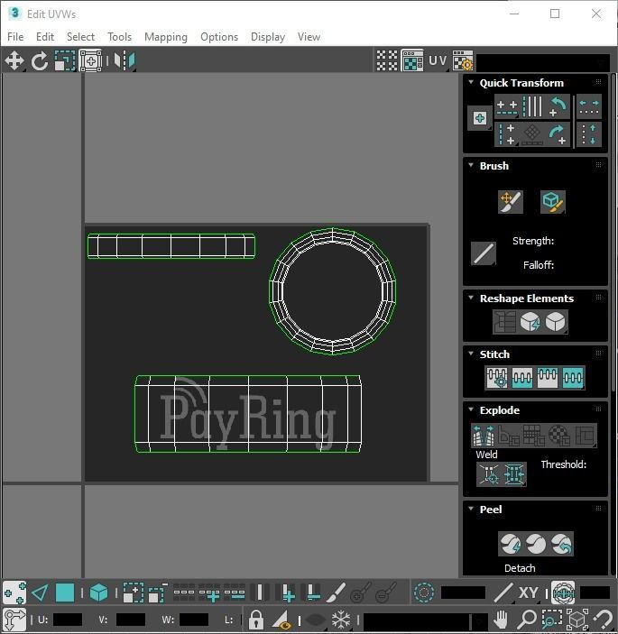 NFC Paying Smart Ring 3D model_25