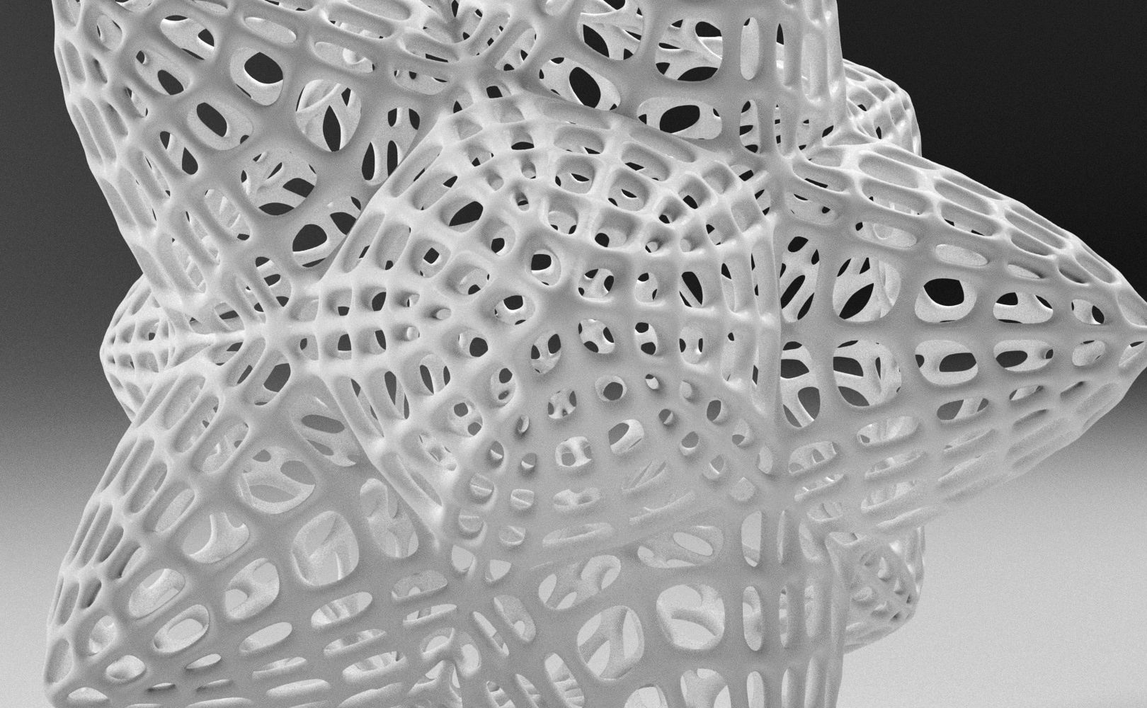 Alien Pollen set 2 3D print model_20