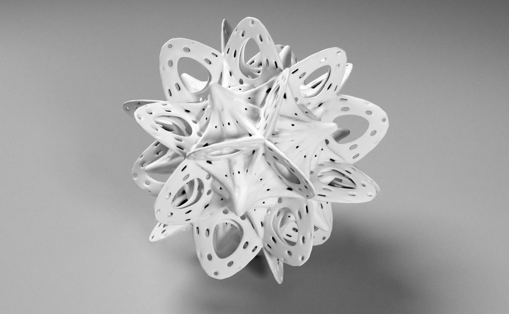 Alien Pollen set 2 3D print model_10